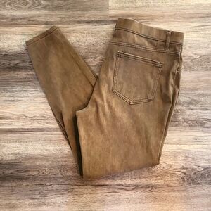 Time and Tru Brown High Rise Stretch Jeggings Size XXL 20